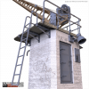 RT-Diorama 35495 4to. Railroad Crane Industrial Series - 3D Printed Model 1/35